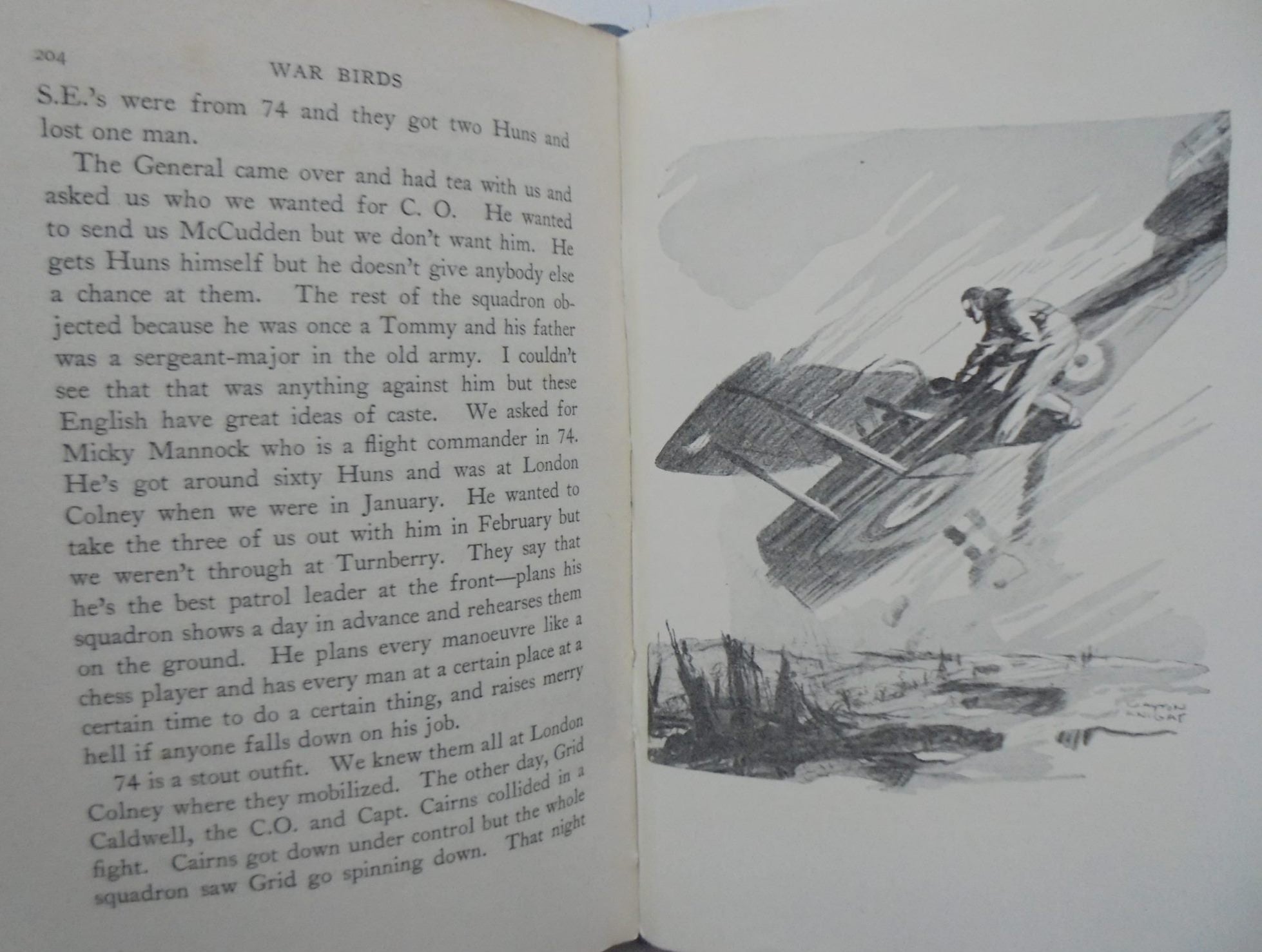 War Birds Diary of an Unknown Aviator. 1927. FIRST AUSTRALIAN EDITION.