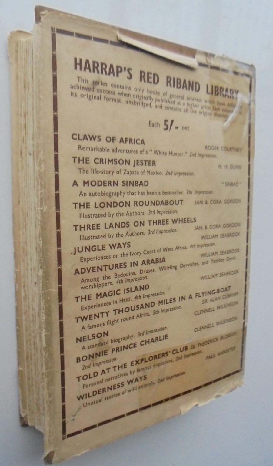 Broncho Charlie: A Saga of the Saddle by Gladys Shaw Erskine. VERY SCARCE First British Edition.