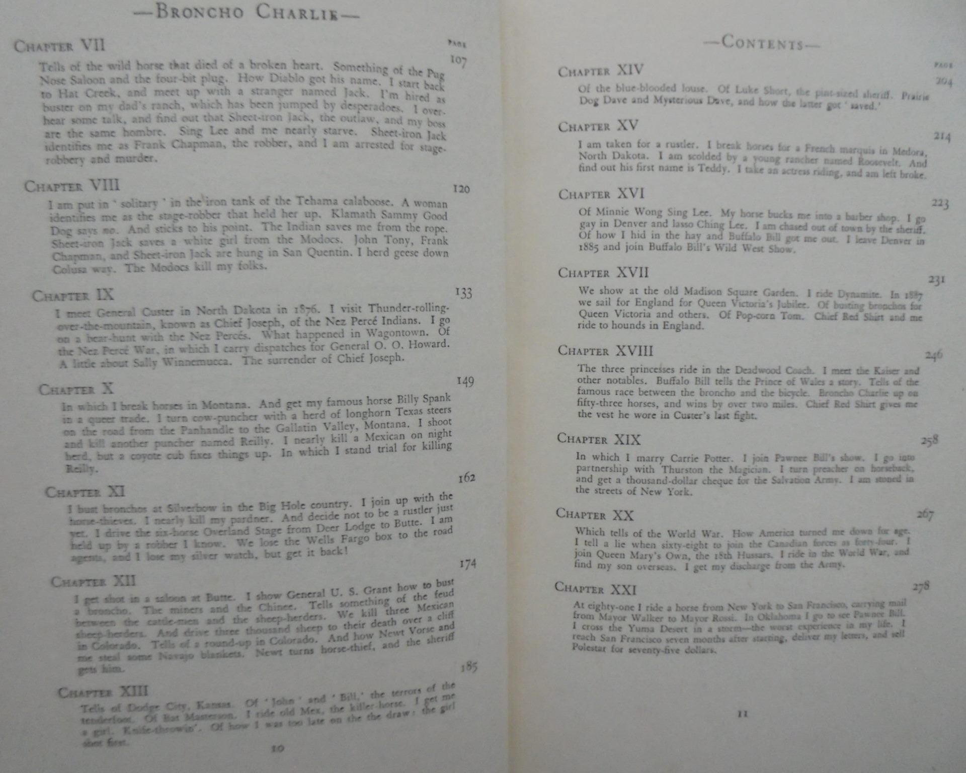 Broncho Charlie: A Saga of the Saddle by Gladys Shaw Erskine. VERY SCARCE First British Edition.