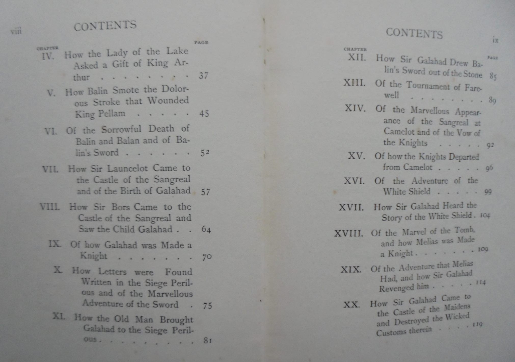 The Story of Sir Galahad. (1908). By Mary Blackwell Sterling. First Edition. SCARCE