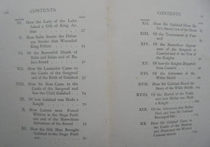 The Story of Sir Galahad. (1908). By Mary Blackwell Sterling. First Edition. SCARCE