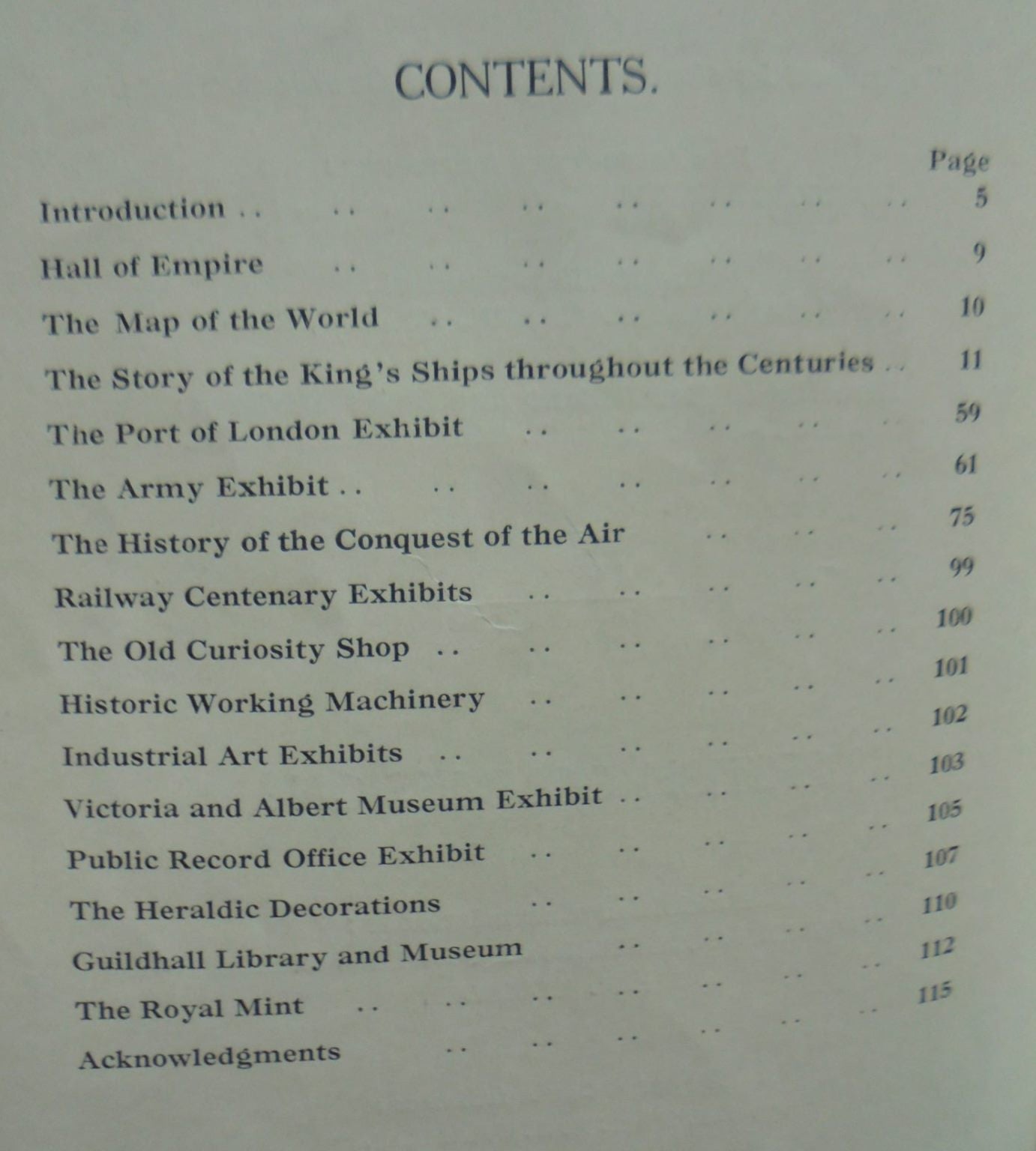 Guide To The Pavilion Of The British Government. Dunedin 1925-26.