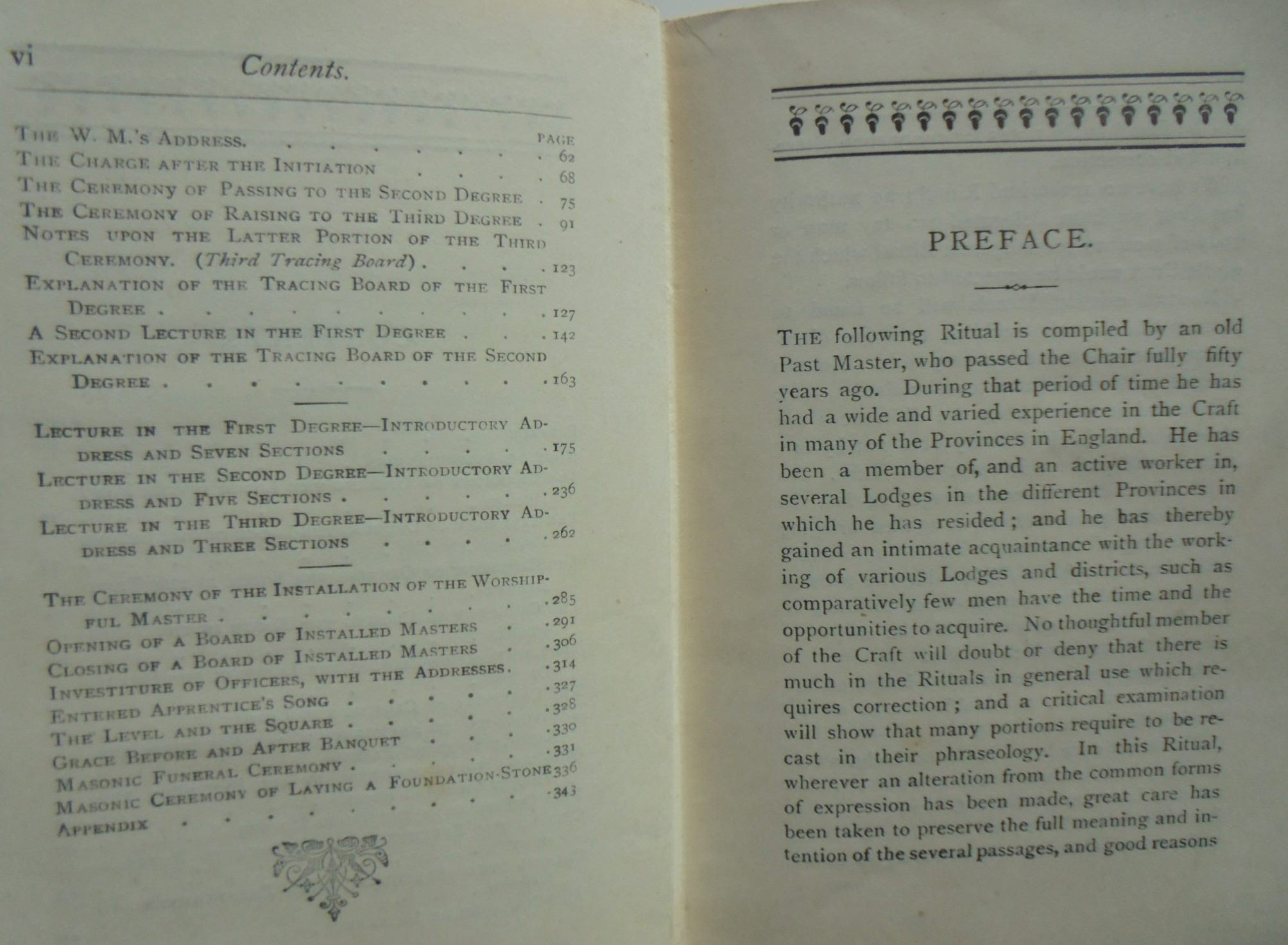 The Revised Ritual Of Craft Freemasonry by An Old Past Master.