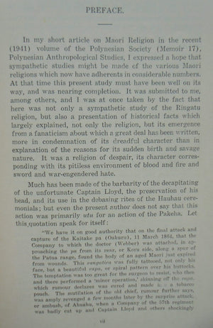 The Upraised Hand. The Spiritual Significance of the Rise of the Ringatu Faith by William Greenwood.