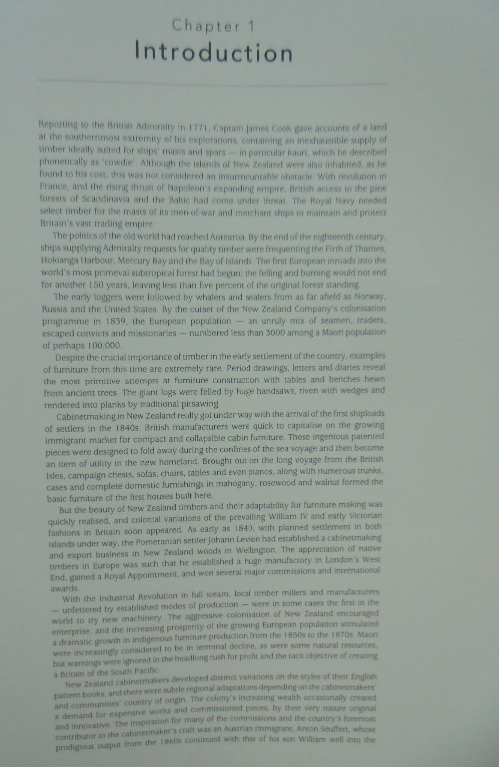 Furniture of the New Zealand Colonial Era An Illustrated History, 1830-1900 By William Cottrell.