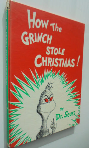 How the Grinch Stole Christmas By Dr. Seuss.1973. FIRST UK EDITION.