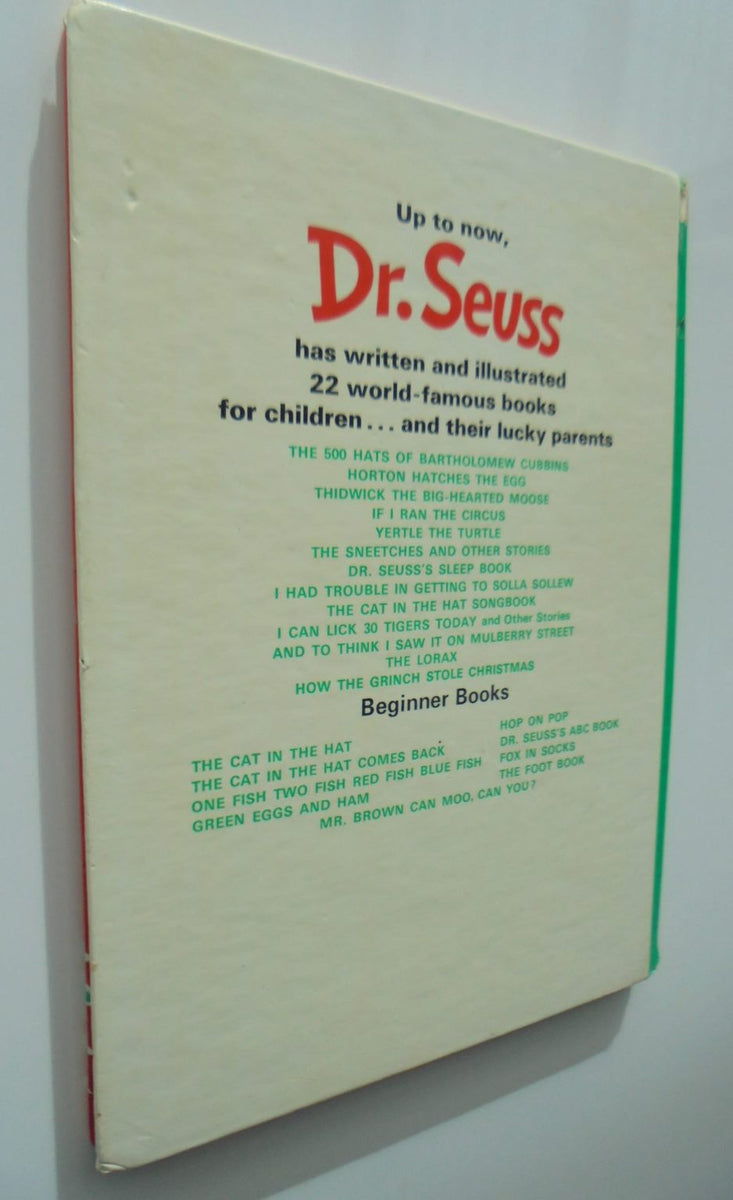 How the Grinch Stole Christmas By Dr. Seuss.1973. FIRST UK EDITION ...