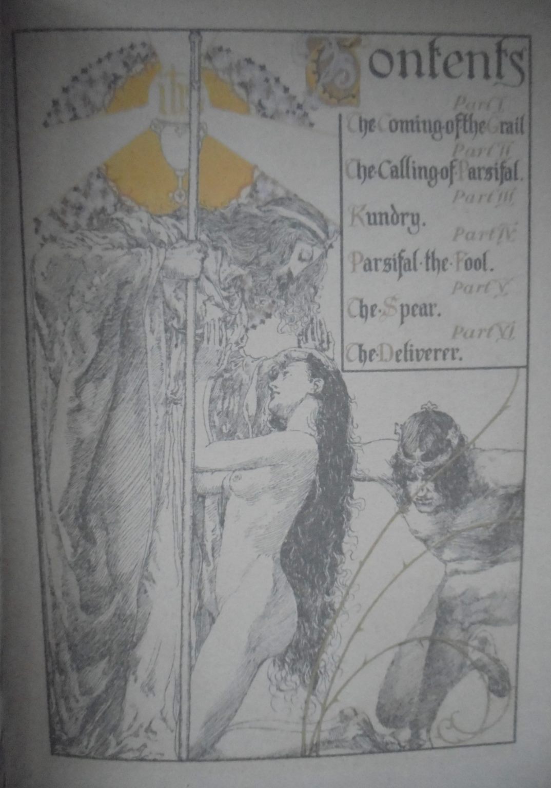 Parsifal Or the Legend of the Holy Grail Retold From Ancient Sources With Acknowledgement to the Parsifal of Richard Wagner. BY C. W Rolleston