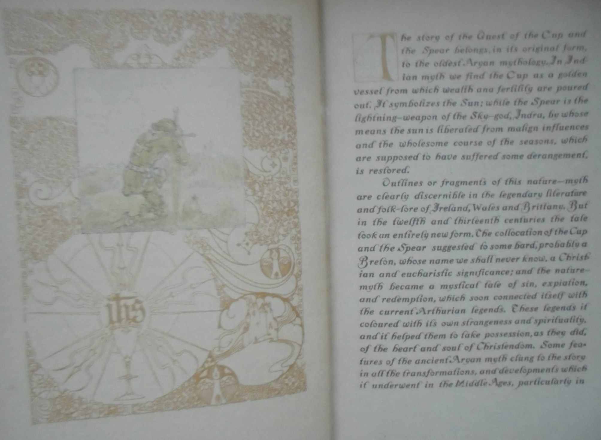 Parsifal Or the Legend of the Holy Grail Retold From Ancient Sources With Acknowledgement to the Parsifal of Richard Wagner. BY C. W Rolleston