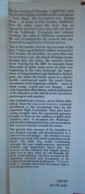 74 days. An islander's diary of the Falklands occupation by John Smith