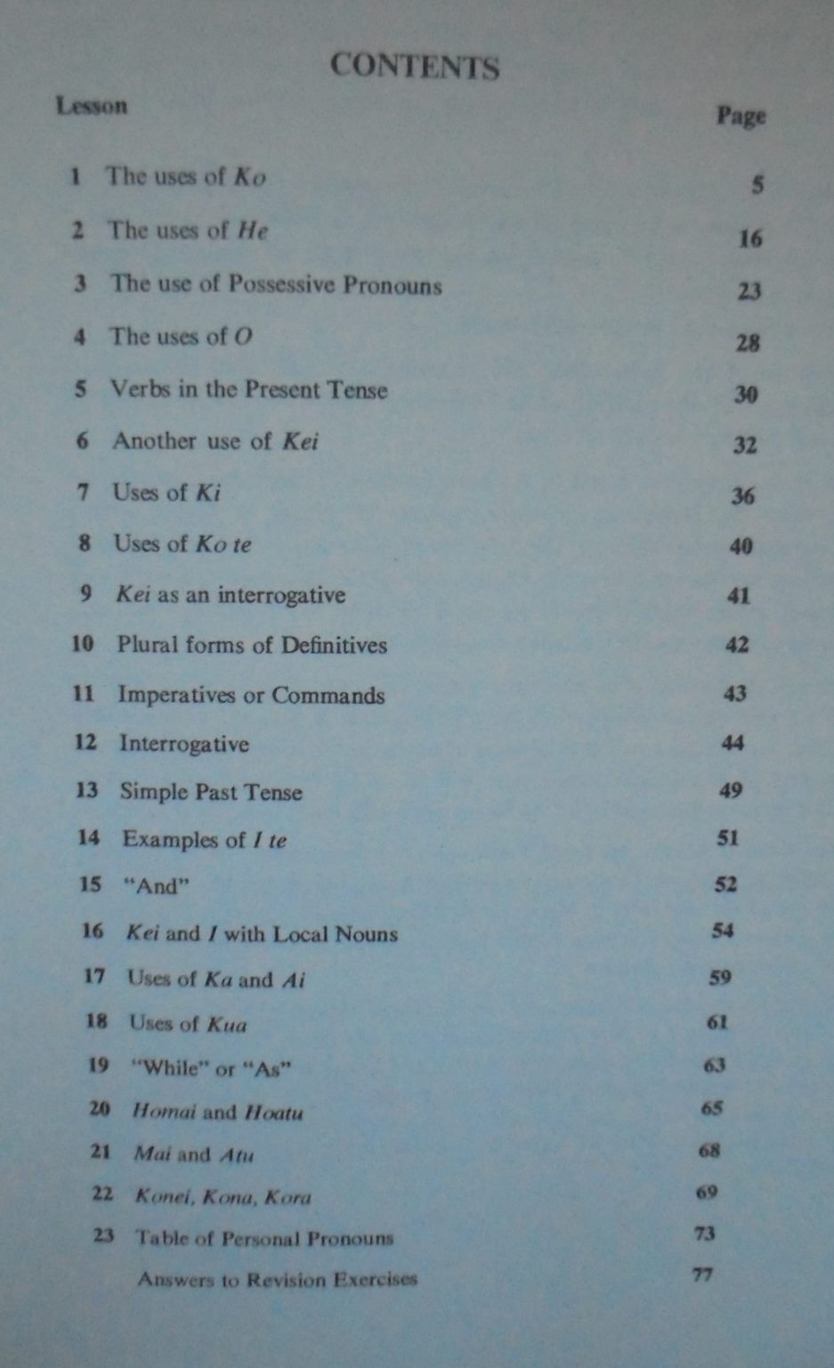 Te reo Maori: first lessons in Maori. By A.T.Mahuika