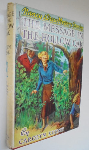 The Message In The Hollow Oak. First Edition 1962. Nancy Drew.