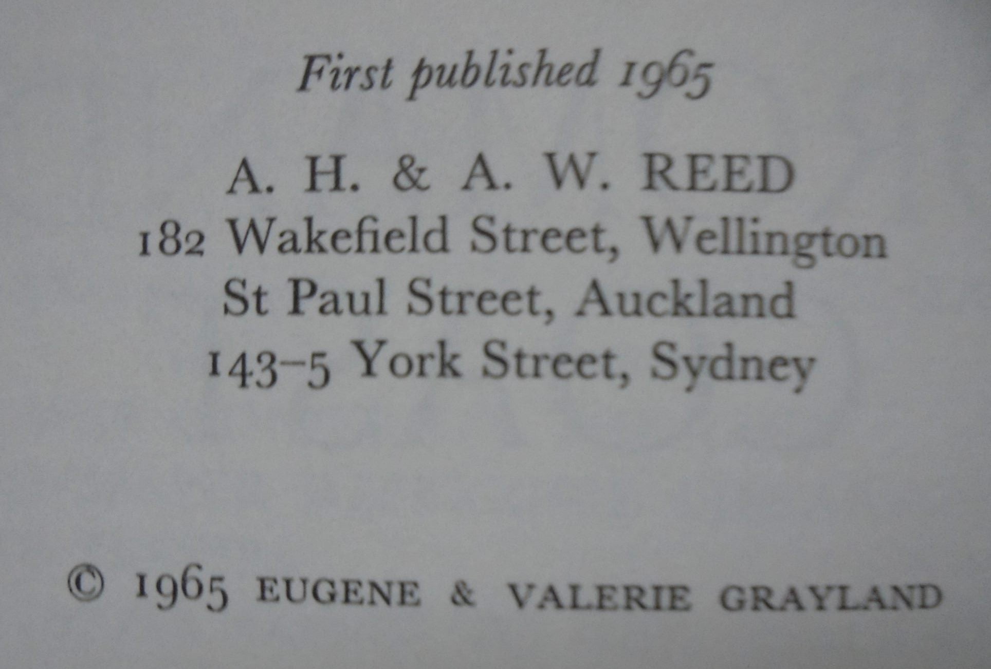 Coromandel Coast. By Eugene and Valerie Grayland. Hardback (1965) 1st edition