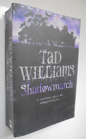 Shadowplay, Shadowmarch, Shadowheart, Shadowrise, 4 books By Tad Williams