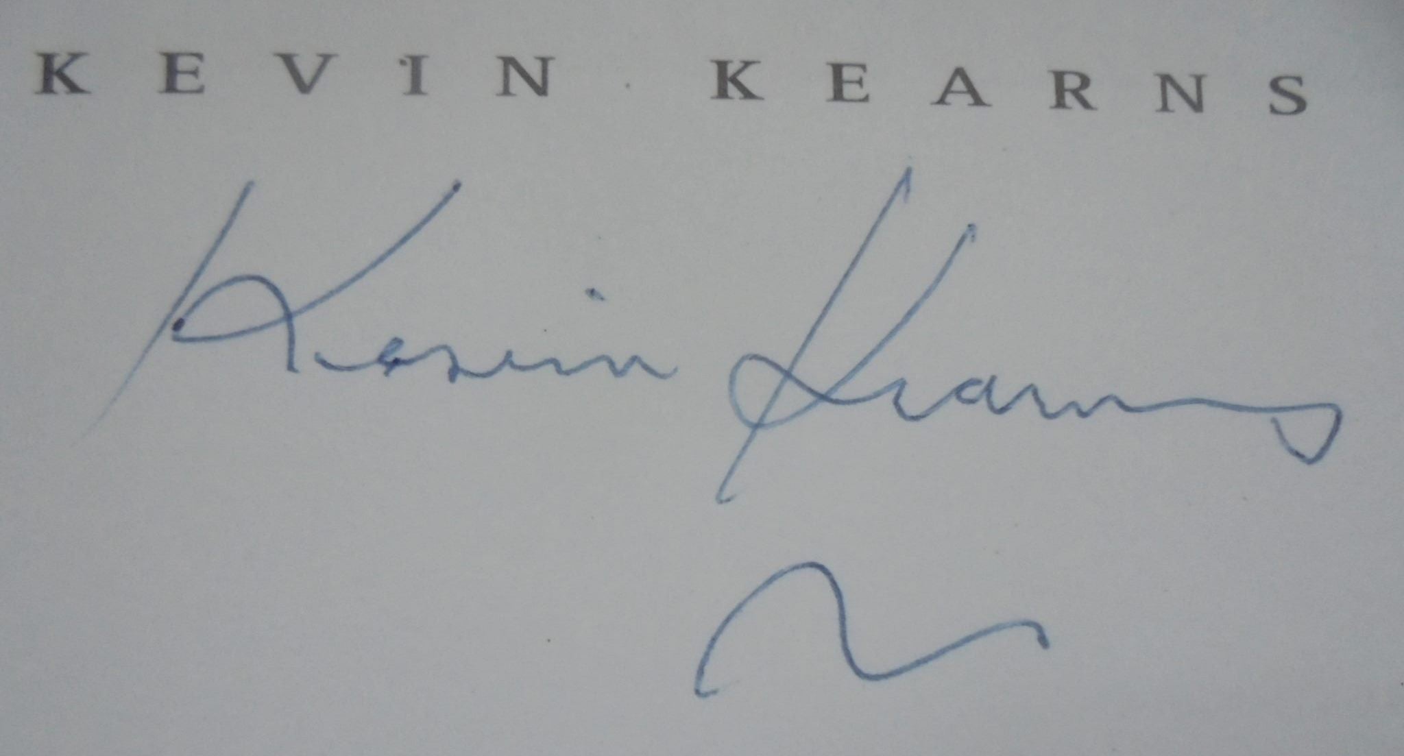 On the Road - K-Rd. SIGNED By Kevin Kearns