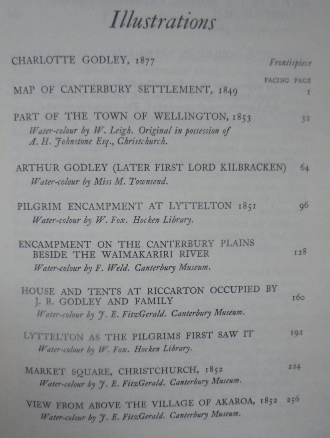 Letters from Early New Zealand by Charlotte Godley 1850 - 1853 by John Godley (Editor).