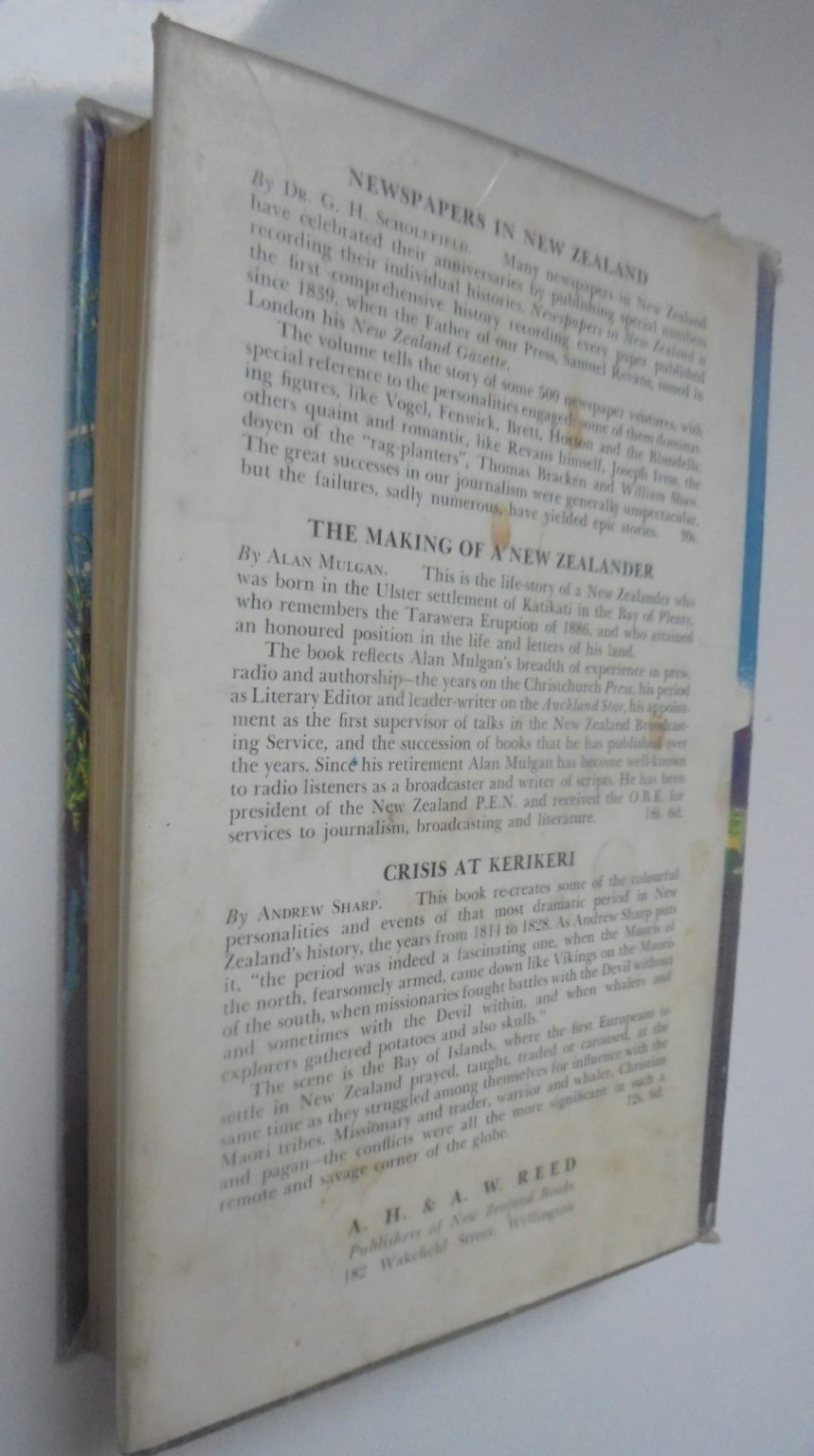 Walks in Maoriland Byways. By A. H. REED. Hardback 1958