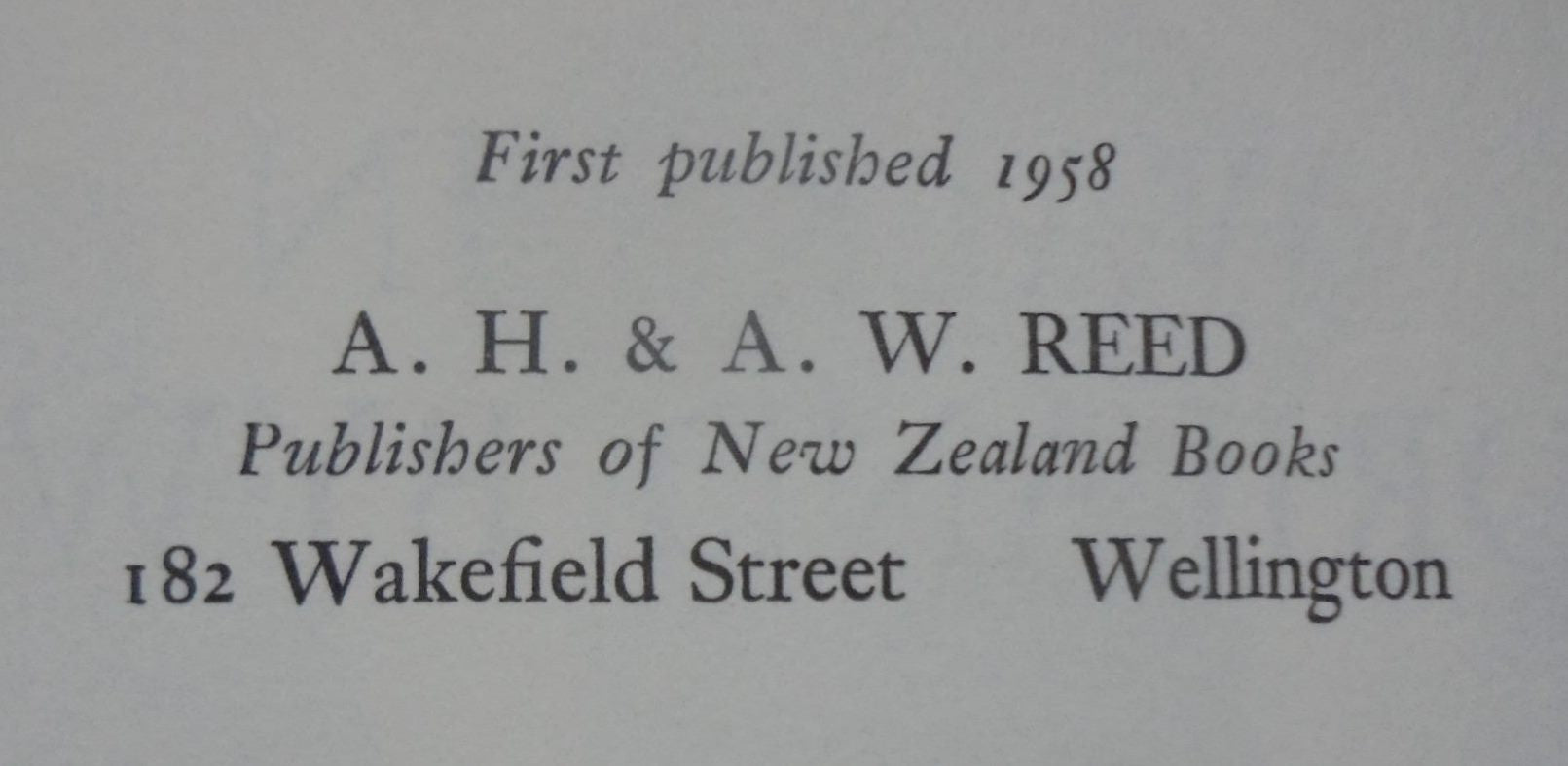 Walks in Maoriland Byways. By A. H. REED. Hardback 1958