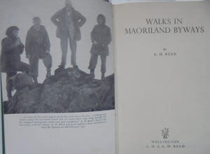 Walks in Maoriland Byways. By A. H. REED. Hardback 1958