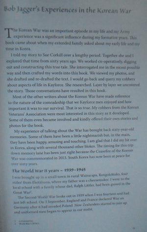 Korea: A Kiwi Gunner's Story Authors: Bob Jagger, Sue Corkill. Photographs by Bob Jagger.