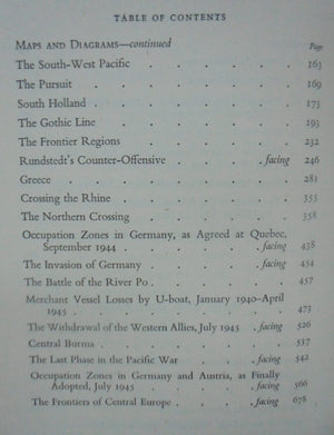 Triumph and Tragedy. The Second World War Vol VI By Sir Winston S. Churchill. 1954. FIRST EDITION.