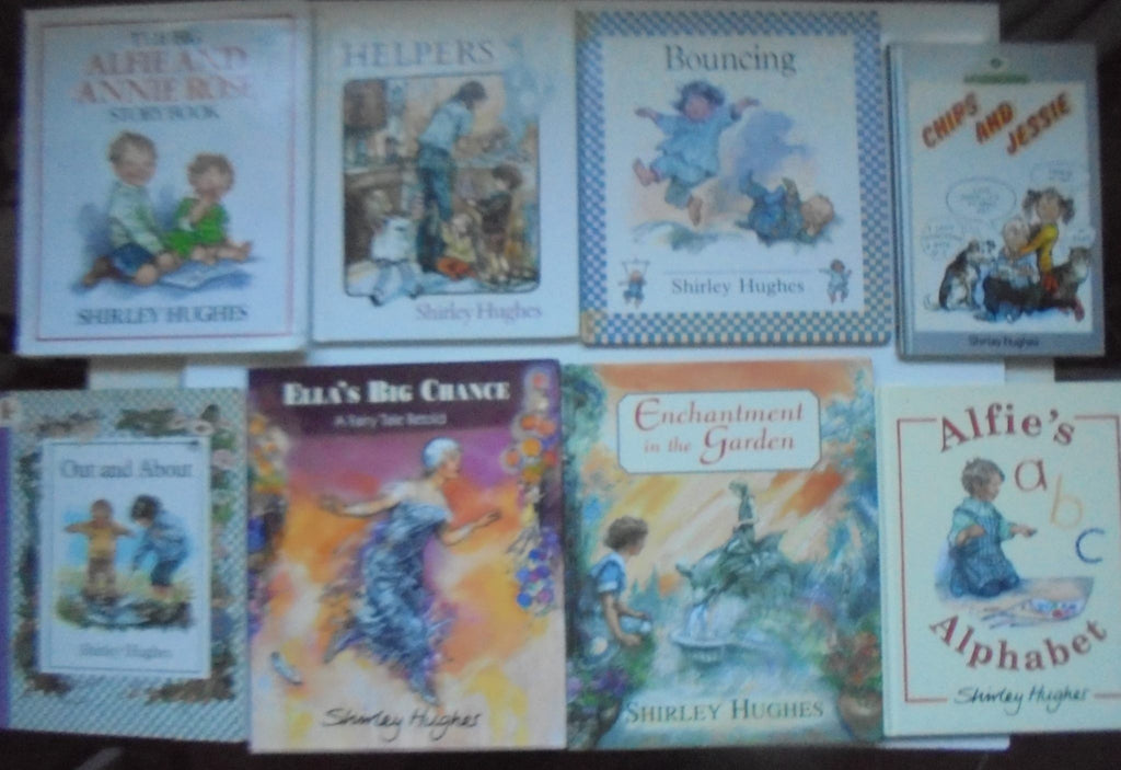 Shirley Hughes - 8 children's picture books.