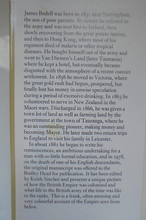 A Soldier's View of Empire: The Reminiscences of James Bodell, 1831-92 By James Bodell and Keith Sinclair (Volume editor)