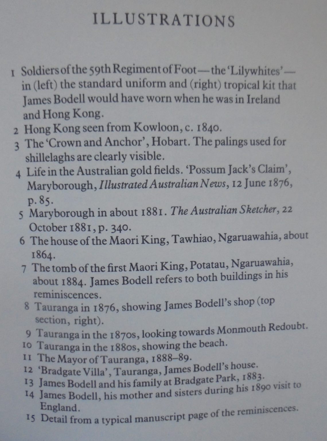 A Soldier's View of Empire: The Reminiscences of James Bodell, 1831-92 By James Bodell and Keith Sinclair (Volume editor)