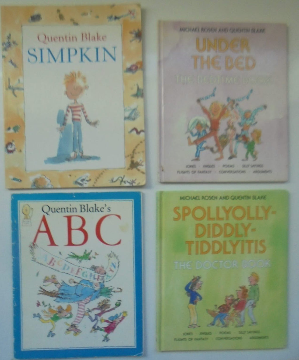 Quentin Blake books (four books)