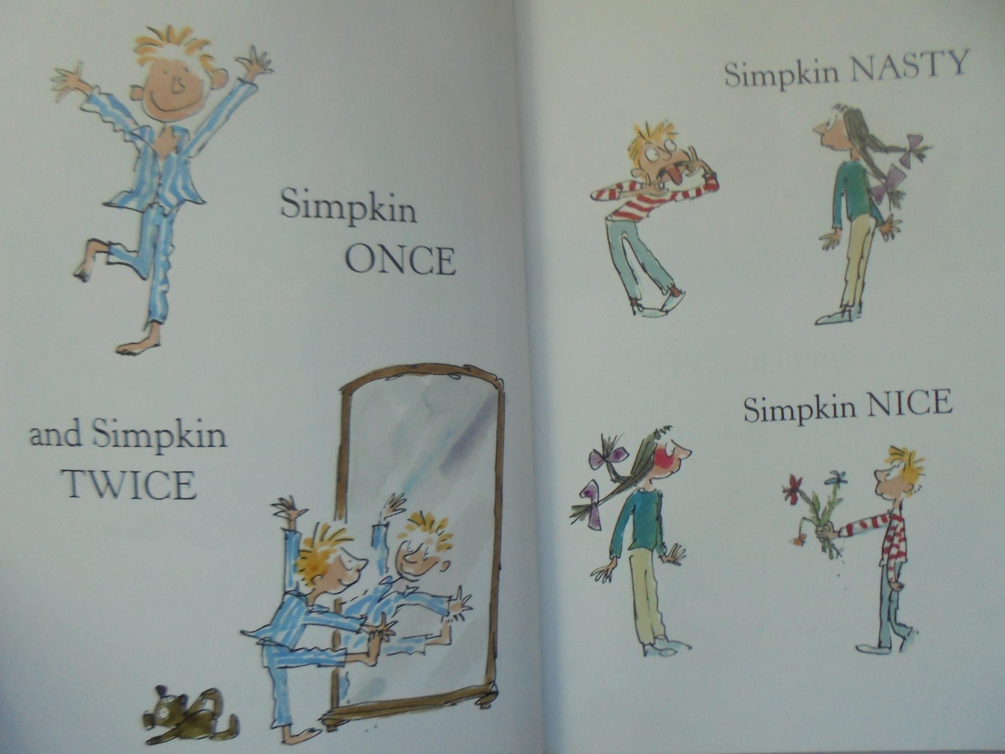 Quentin Blake books (four books)