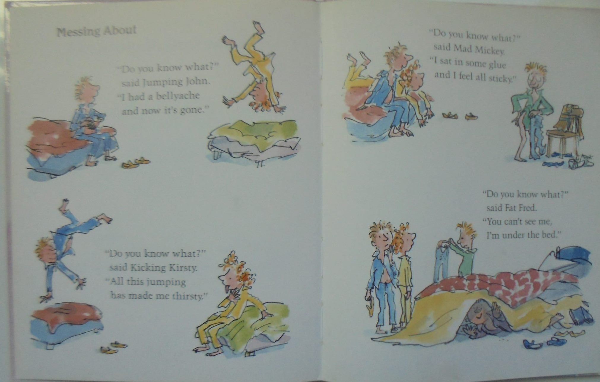 Quentin Blake books (four books)