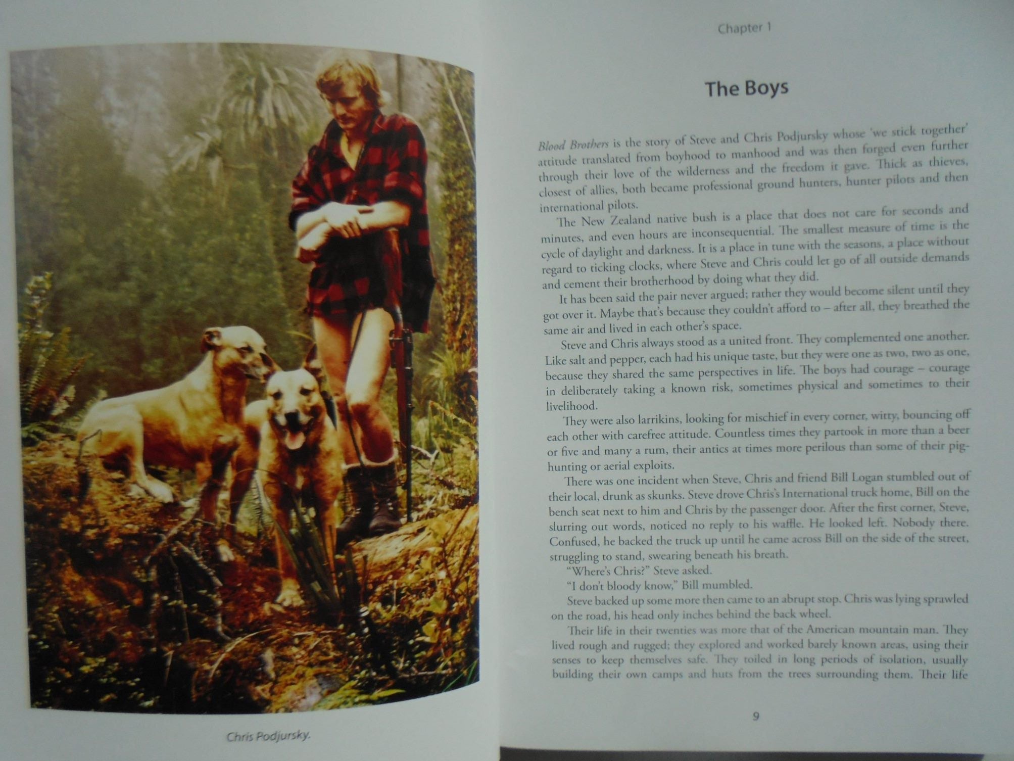 Blood Brothers The Exploits of Steve and Chris Podjursky By Marion Day. NZ Hunting