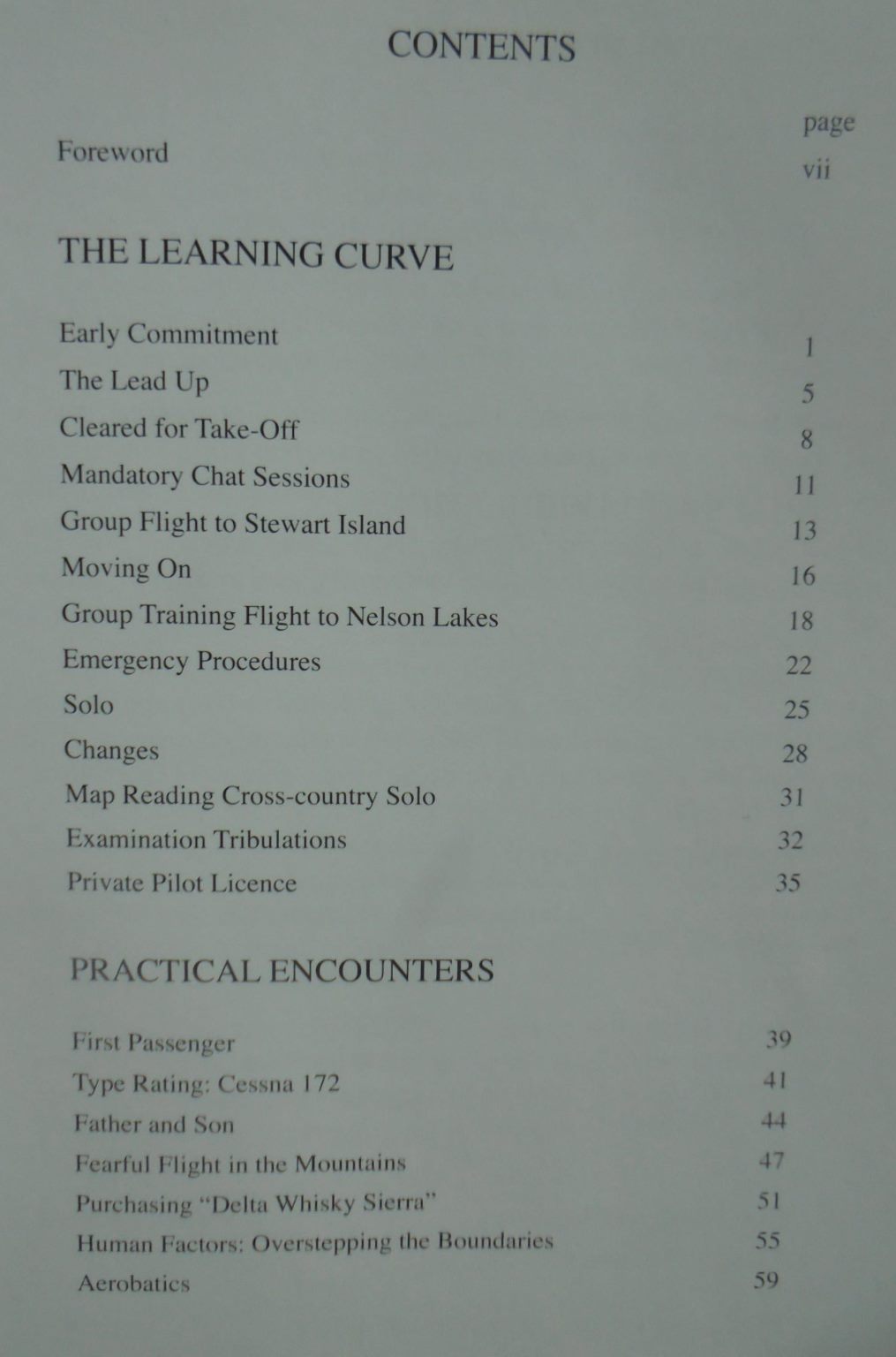 For Love of Flying By Harle Whitehead. Flying a Cessna 172 'Skyhawk' in NZ.