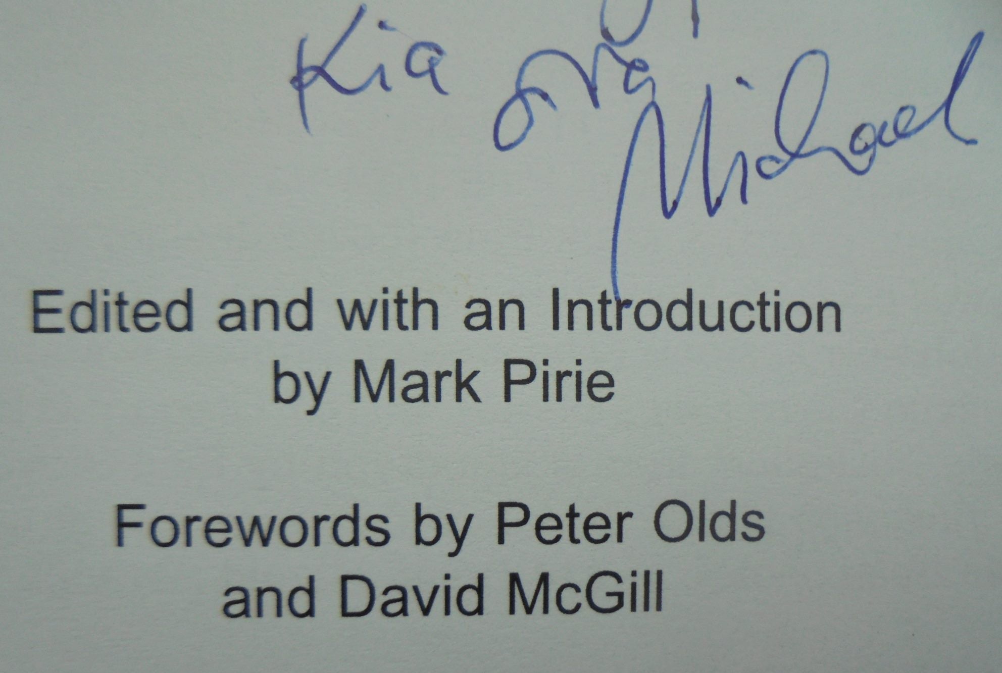 The Earl is in-- : 25 years of the Earl of Seacliff, A to Z by Mark Pirie. SIGNED BY MICHAEL O'LEARY.