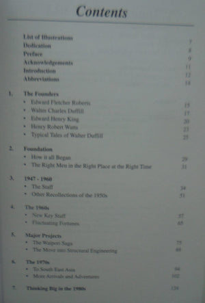 An Engineer Told Me. The Story of the First 50 Years of Duffill Watts & King Ltd, Consulting Engineers. By Ian R Pairman.