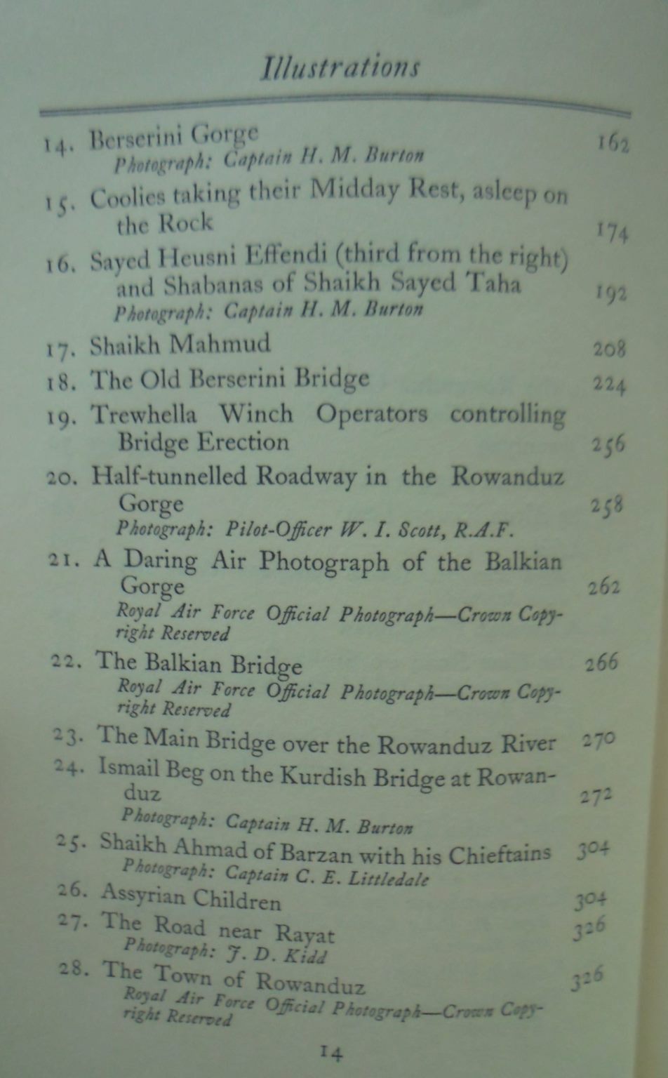 Road Through Kurdistan: The Narrative of an Engineer in Iraq (1942) First edition, 2nd impression. (same year as first printing). SCARCE.