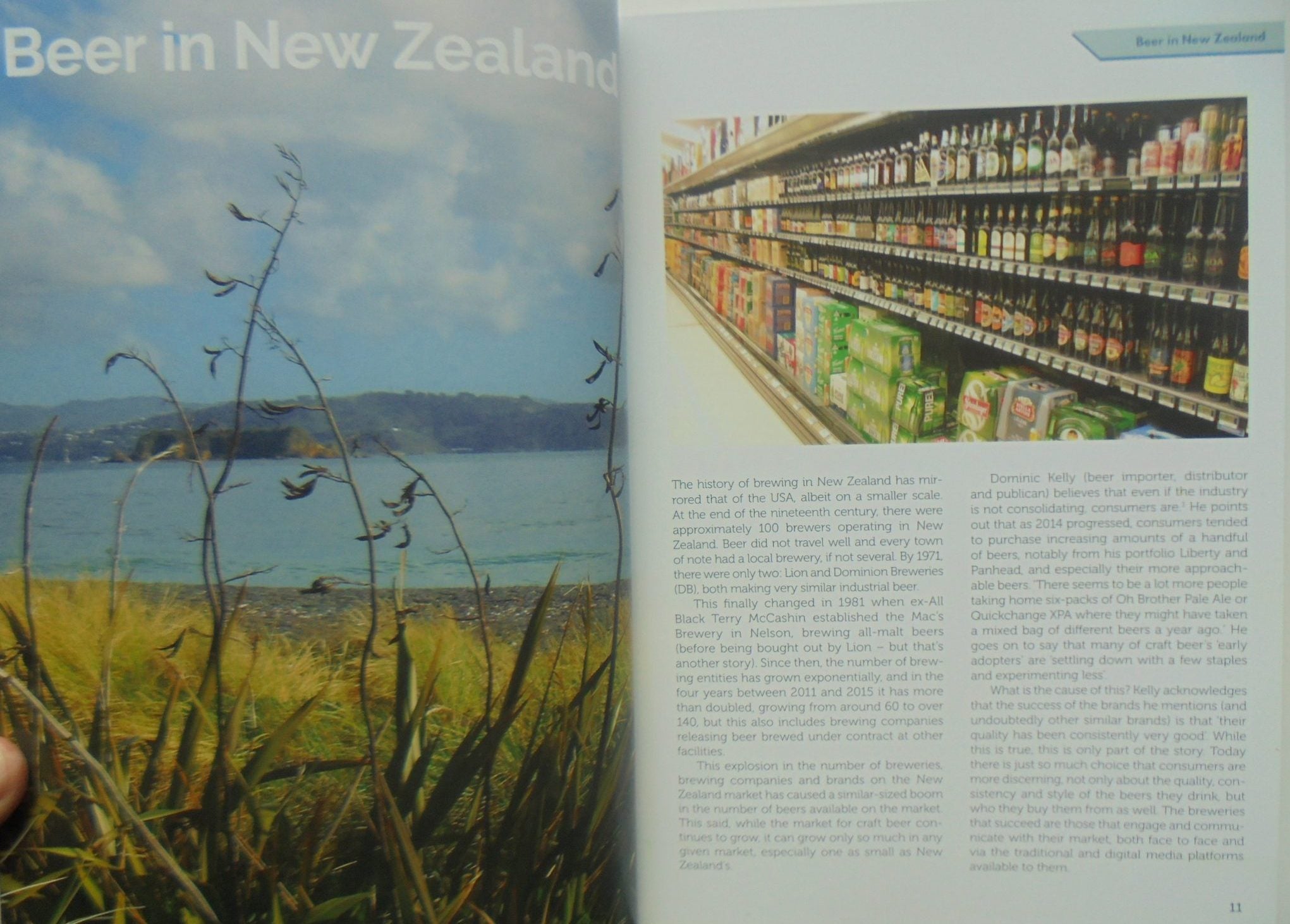 Brewed. A Guide To The Craft Beer Of New Zealand. By Jules Van Costello