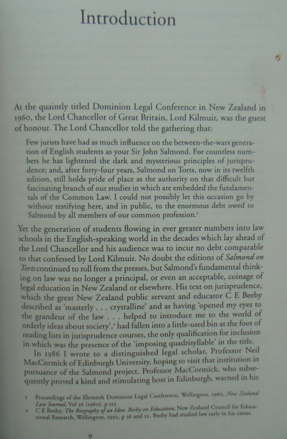 Salmond: Southern Jurist By Alex Frame