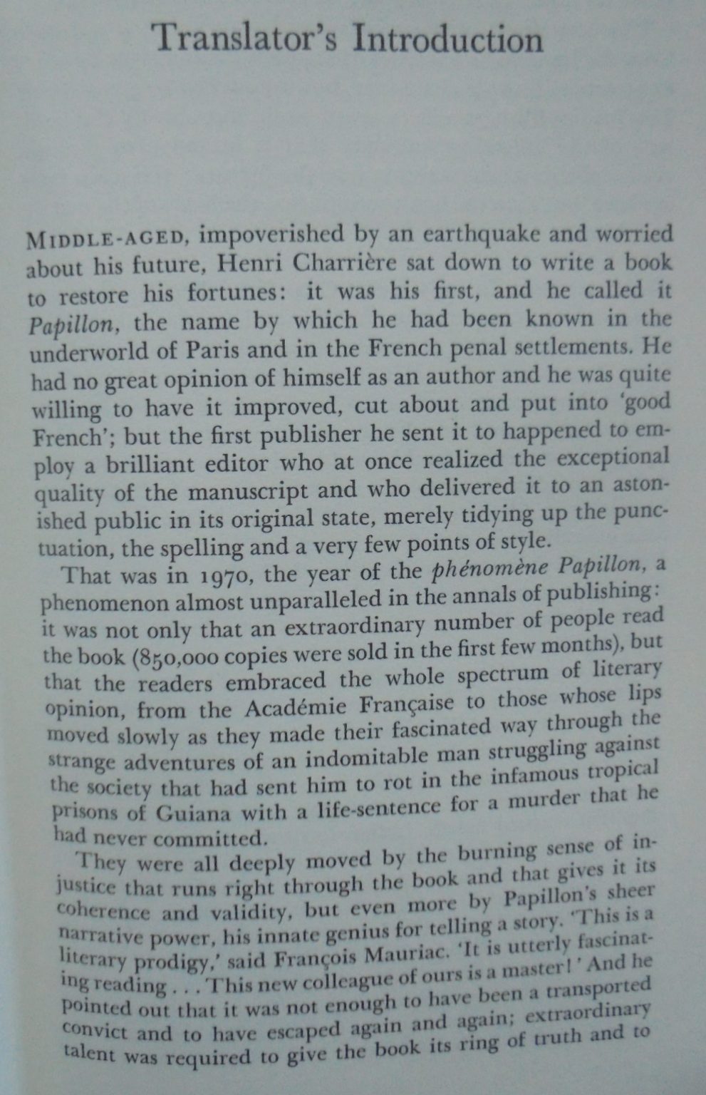 Banco. The further adventures of Papillon. by Charriere, Henri. 1st edition.