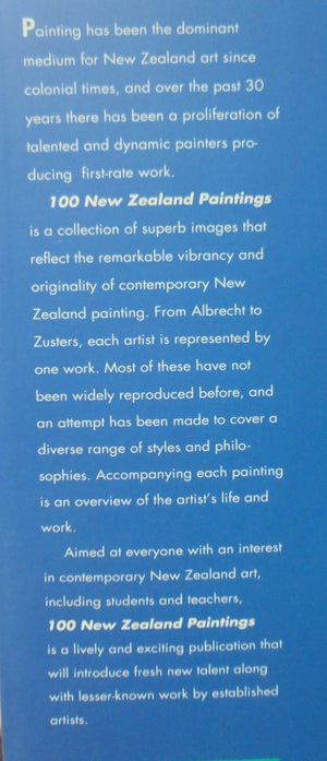 100 New Zealand Paintings. By Warwick Brown