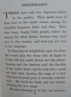 The Dream Girl's Garden. (1923) (possibly signed by illustrator Daisy Osborn) (1923)