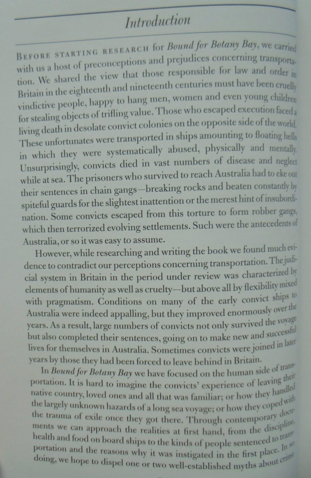 Bound for Botany Bay British Convict Voyages to Australia By Alan Brooke, David Brandon.