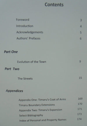 The Streets of Timaru by Jack Hamilton And Keith Bartholomew.