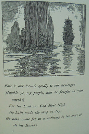 A Song of the English by Rudyard Kipling. 1909. First Edition