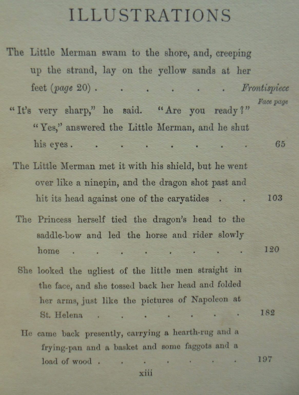 The Little Merman by Ethel Reader. Illustrated by Frank C. Pape. 1909, First Edition. SCARCE.