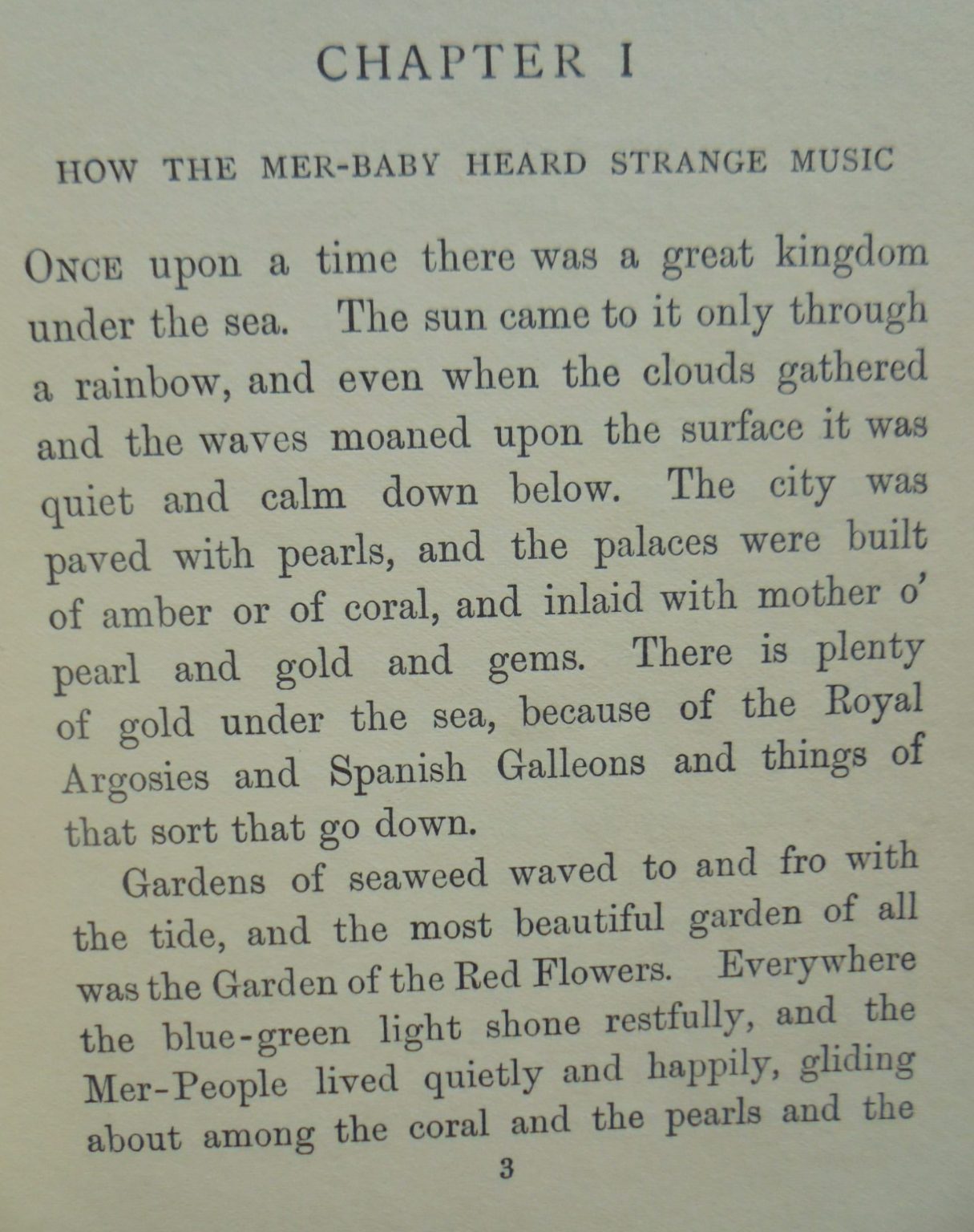 The Little Merman by Ethel Reader. Illustrated by Frank C. Pape. 1909, First Edition. SCARCE.