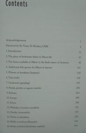 Ikawai: Freshwater Fishes in Maori Culture and Economy by R. M. McDowall.