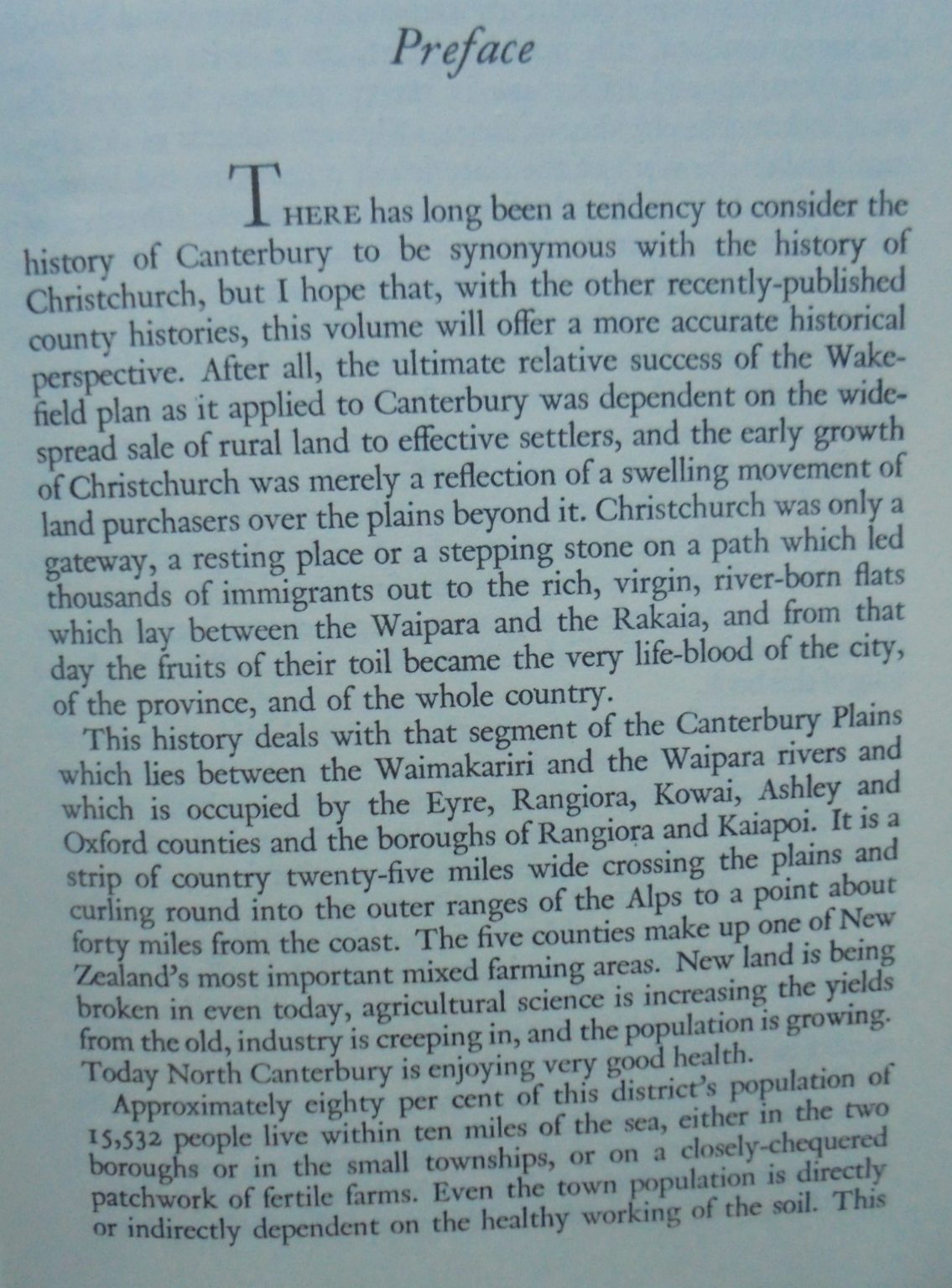 Beyond the Waimakariri: A Regional History by D. N. Hawkins. 1957. First Edition. VERY SCARCE.