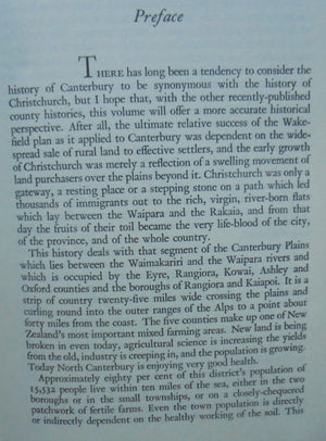 Beyond the Waimakariri: A Regional History by D. N. Hawkins. 1957. First Edition. VERY SCARCE.