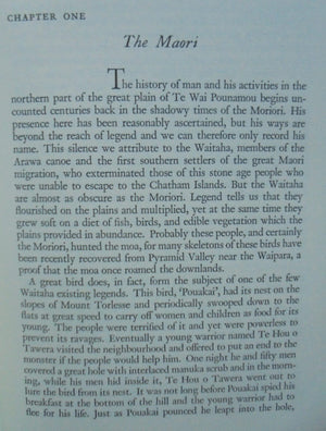 Beyond the Waimakariri: A Regional History by D. N. Hawkins. 1957. First Edition. VERY SCARCE.